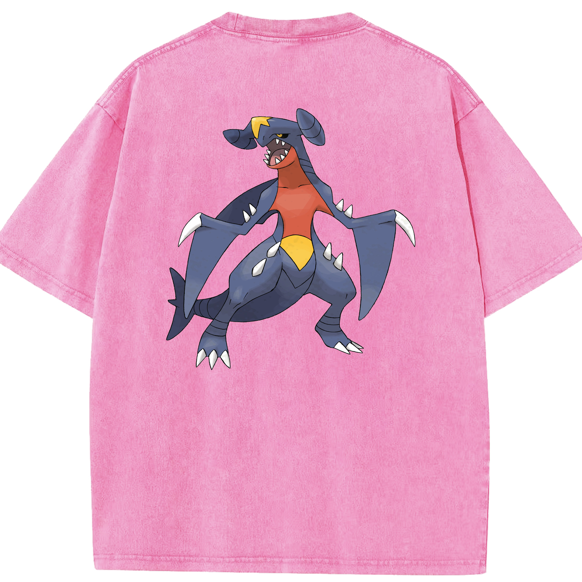 （画像用） ポケットモンスター Pokémon 綿100% ヴィンテージ風 半袖Tシャツ（背面プリント）